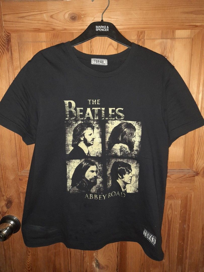 Vintage legit TOP 40 THE BEATLES ABBEY ROAD, Men's Fashion, Tops & Sets