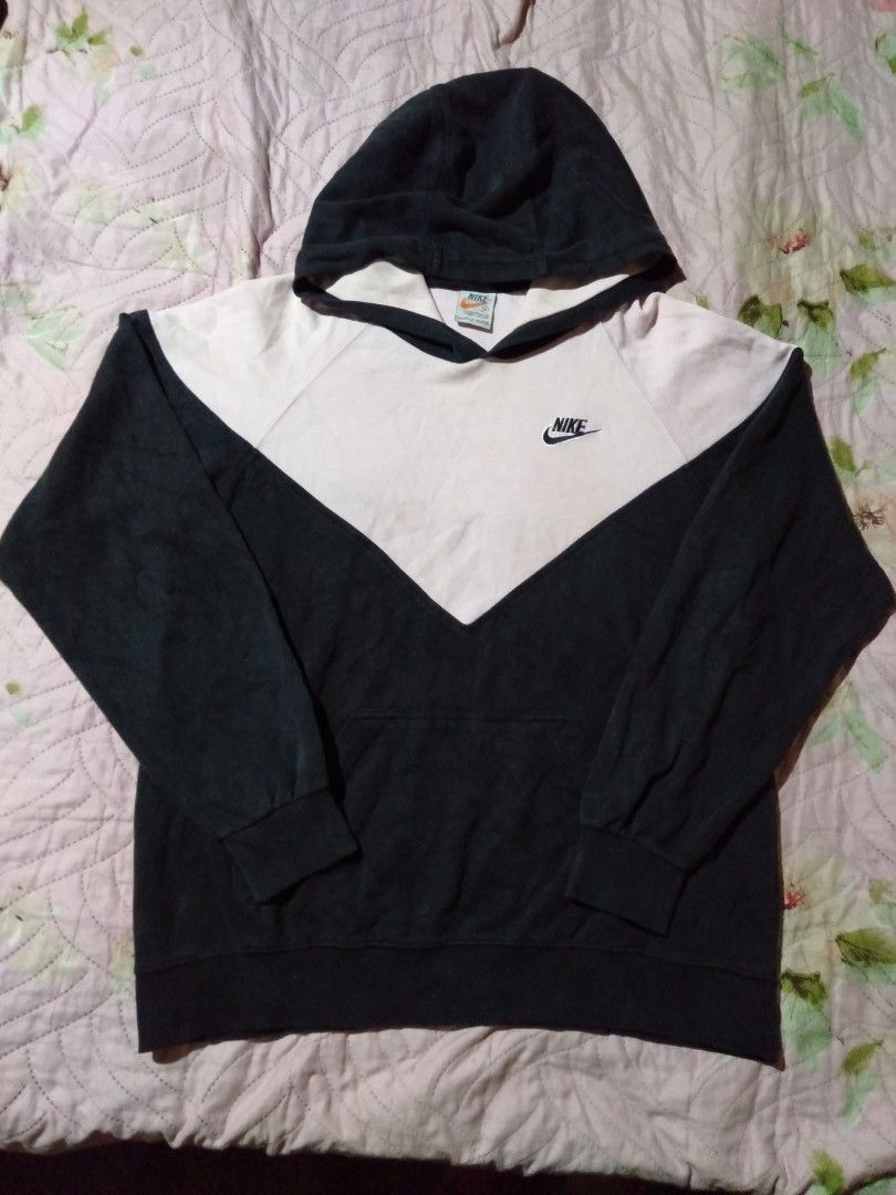 Vintage Nike Two tone Hoodie Men s Fashion Coats Jackets and Outerwear on Carousell