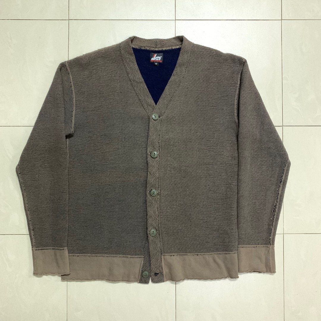 SALE Vintage Red Ear Paul Smith Distressed Cardigan
