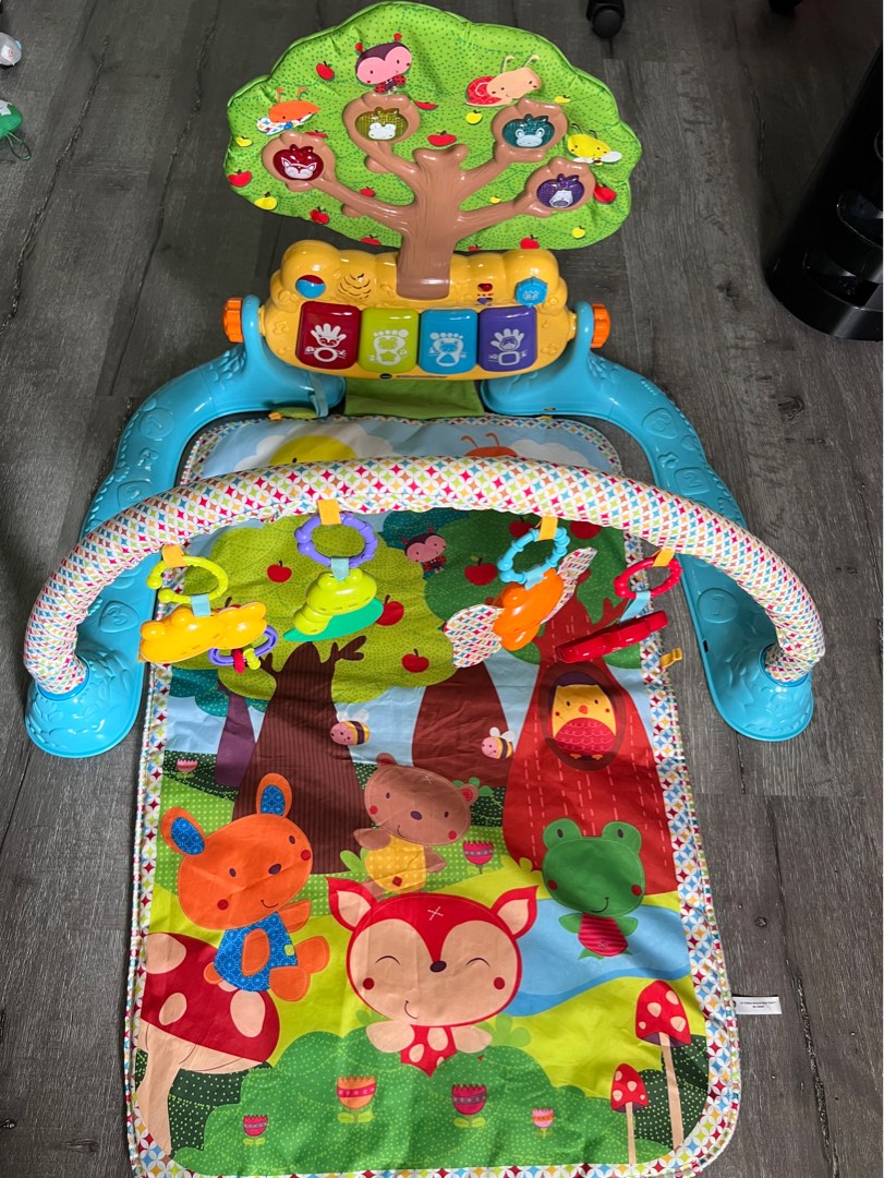 Vtech Gym Playmat Complete, Babies & Kids, Infant Playtime on Carousell