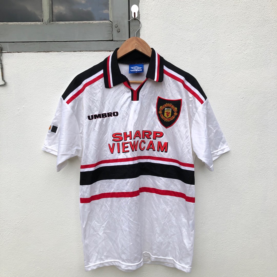 Vtg Umbro Sharp Viewcam Manchester United Football Club Jersey, Men's ...