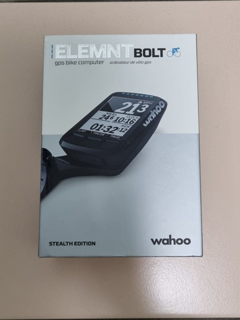 Wahoo elemnt 2025 bolt stealth edition