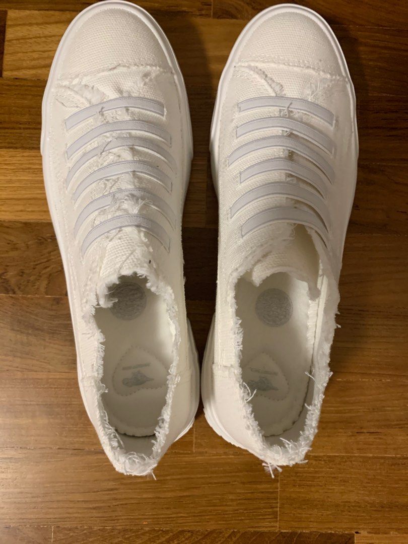 White rocket sales dog shoes