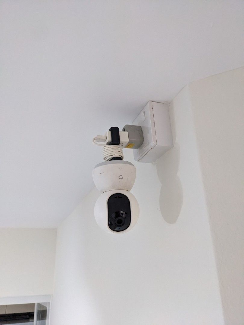 Xiaomi mijia security camera socket mount no drilling, Furniture & Home ...