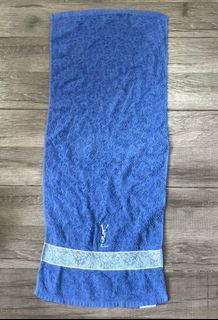 Yves Saint Lauren YSL Hand Towel Gym Towel Embroidered Logo with Tag 30” x 13” inches - P299.00