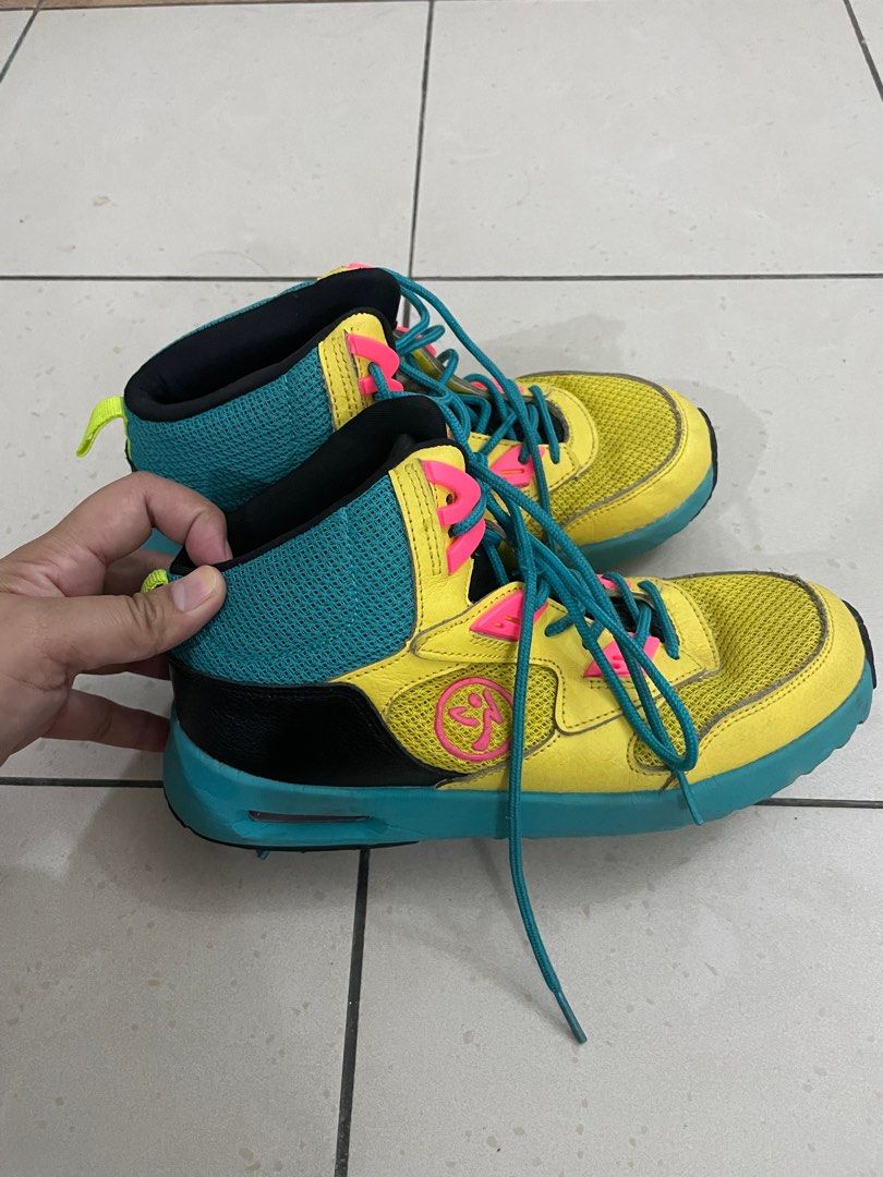 Zumba shoes yellow new arrivals