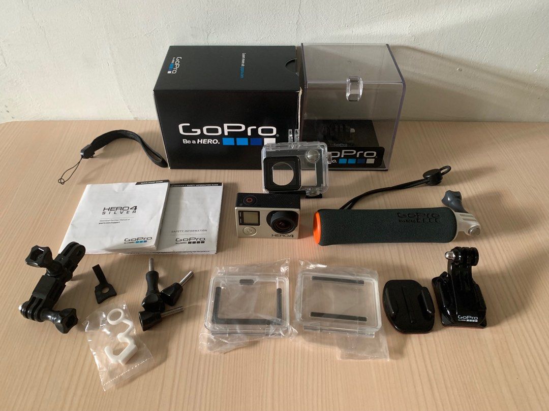 GoPro HERO4 Silver with accessories (Category: Video Cameras) located in Las Pinas. Submitted by happy.u (Listing ID 1213447850, Image 3). Description: 📍Las Pinas MOP: GCash RFS: Not needed anymore.