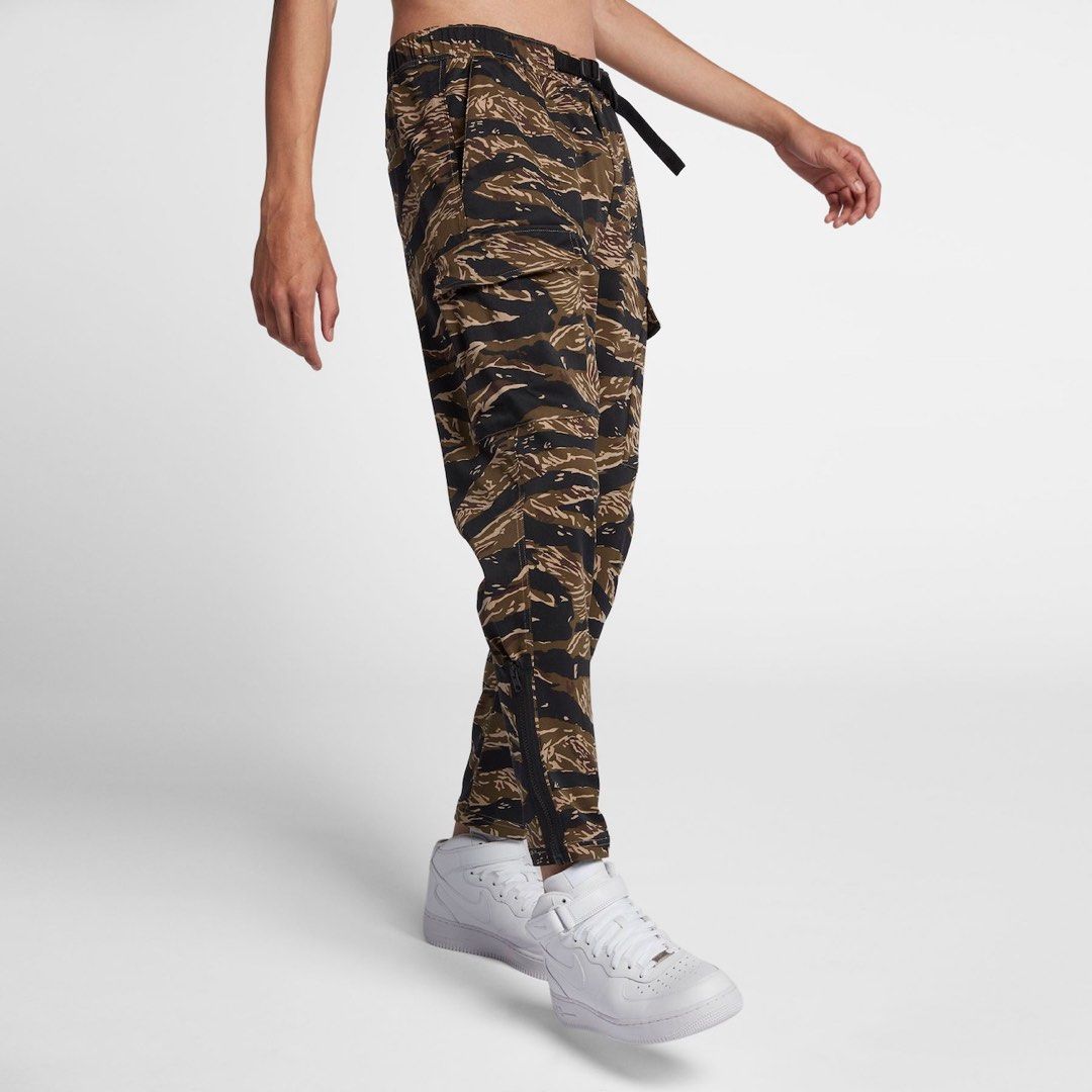 Nike tiger discount camo pants