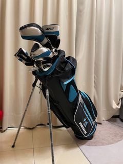 超值！高爾夫Golf 女生全套練習用球桿11支含球袋（使用半年）新手入門佳