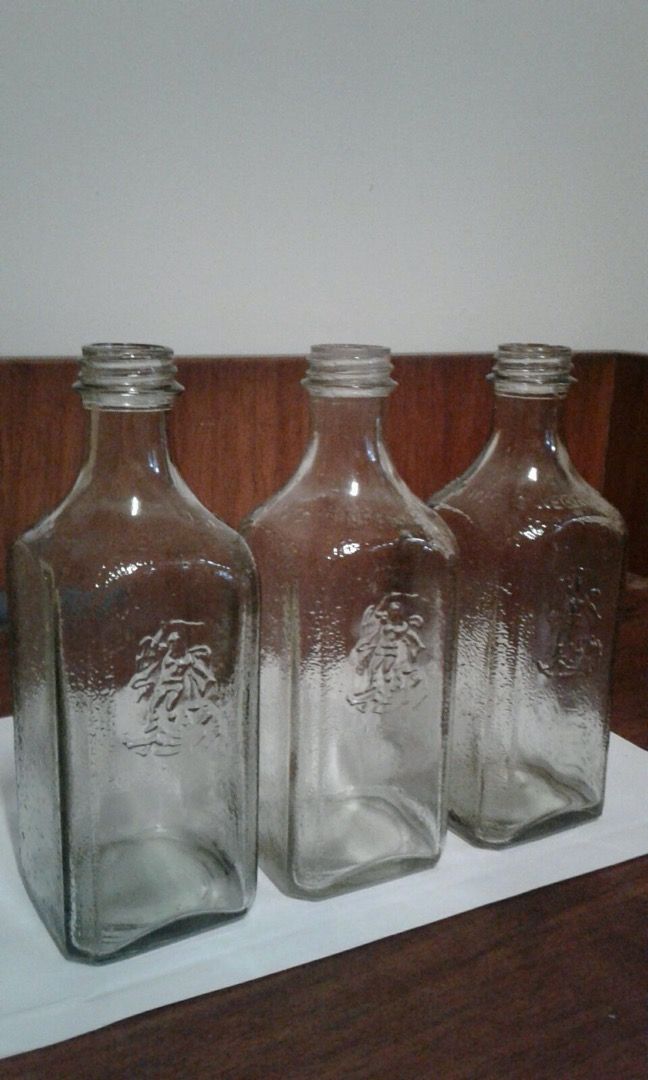 1950's Ginebra Bottle (Category: Vintage Collectibles) located in Manila. Submitted by hihellogoodbuy (Listing ID 1162993070, Image 3). Description: Price is per bottle. Late 1940's to early 1950's Ginebra San Miguel Bottle, the Marka Demonyo is directly embossed in the glass bottle. .