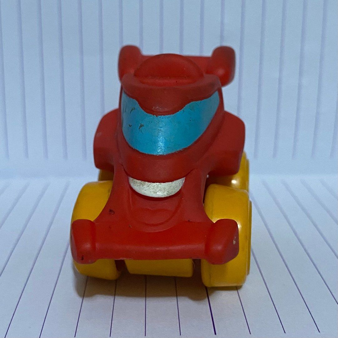 2005 Hasbro Tonka Chuck & Friends Red Race Car (Category: Vehicle & Diecast Models) located in Pasay City. Submitted by violets.store (Listing ID 1213446607, Image 2). Description: 2005 Toy No Eyes.