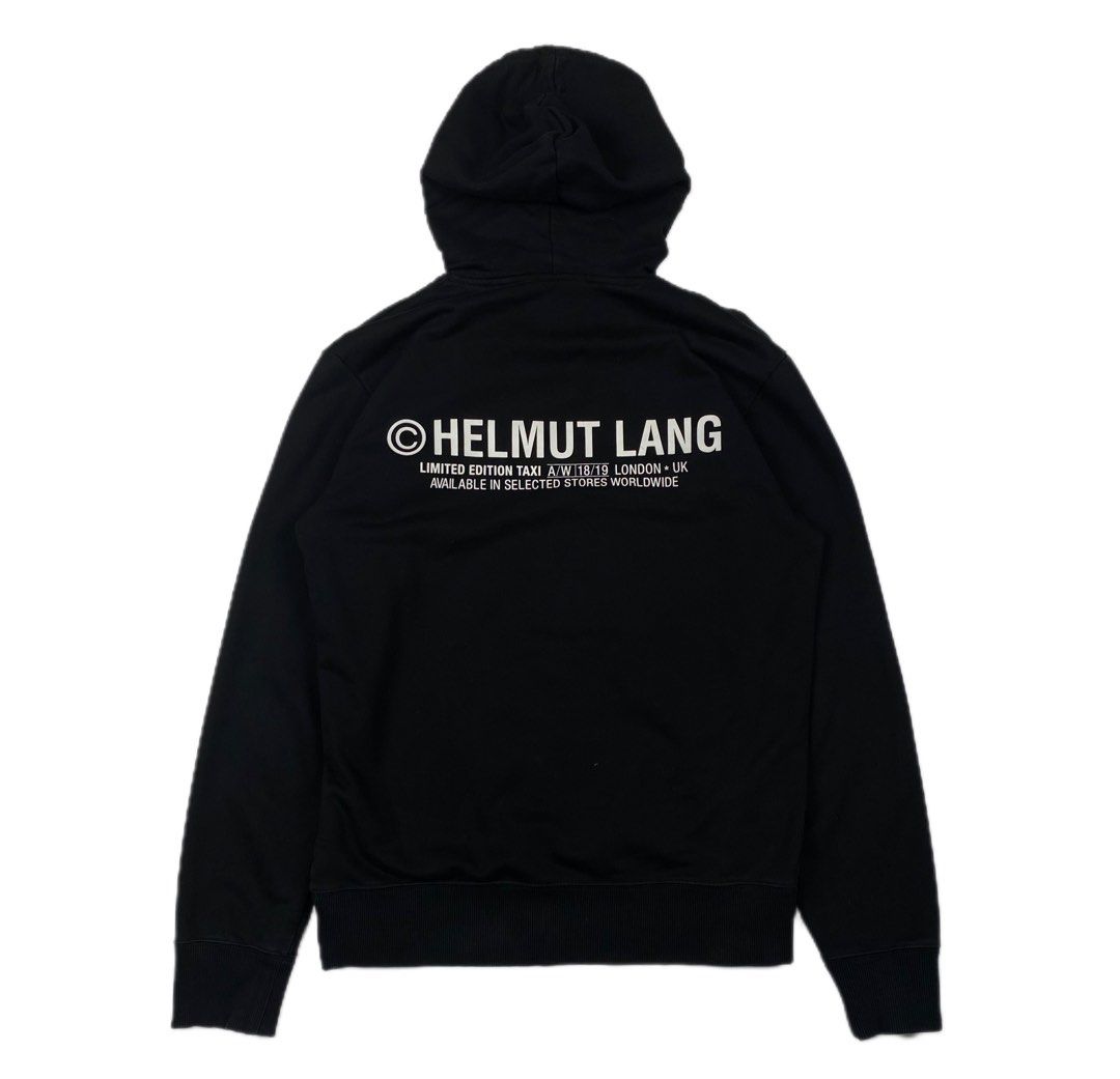 Helmut lang store taxi hoodie black