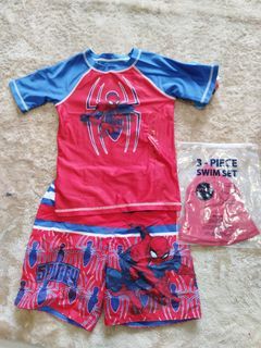 3件 Spider Man swimwear