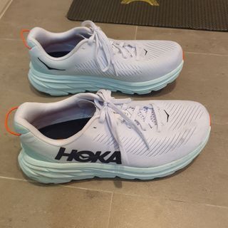 二手 - HOKA rincon 3 慢跑鞋, 女, 24.5cm , 白色