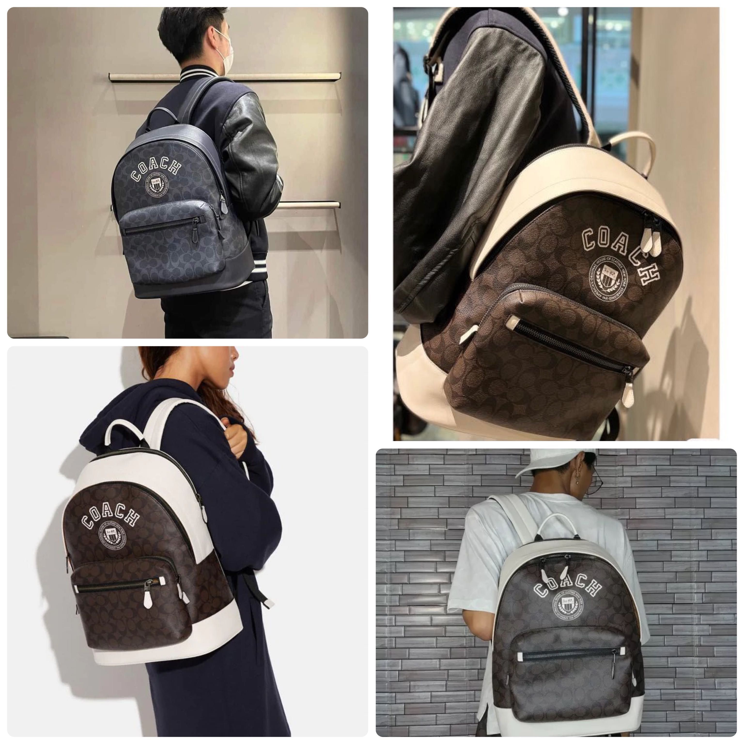 Coach big backpack deals