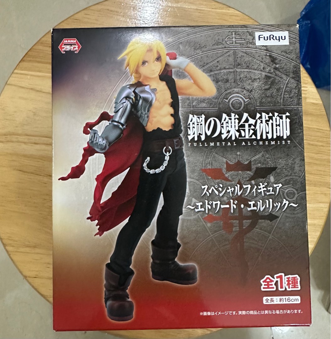 全新figure 鋼之鍊金術師愛德華景品, 興趣及遊戲, 玩具& 遊戲類- Carousell