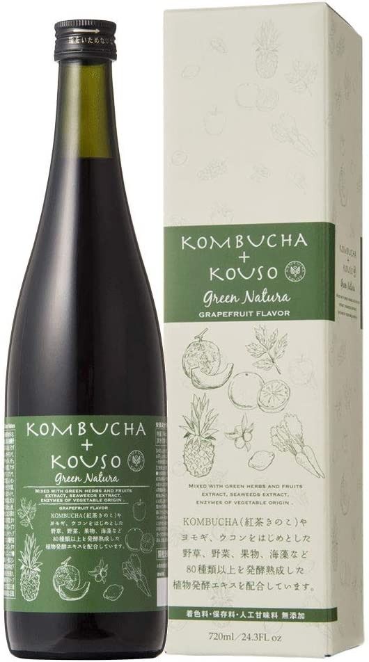 🐧【KOMBUCHA + KOUSO】 酵素720ml [柚子味] ✈️ 日本代拍/代購🐧日本