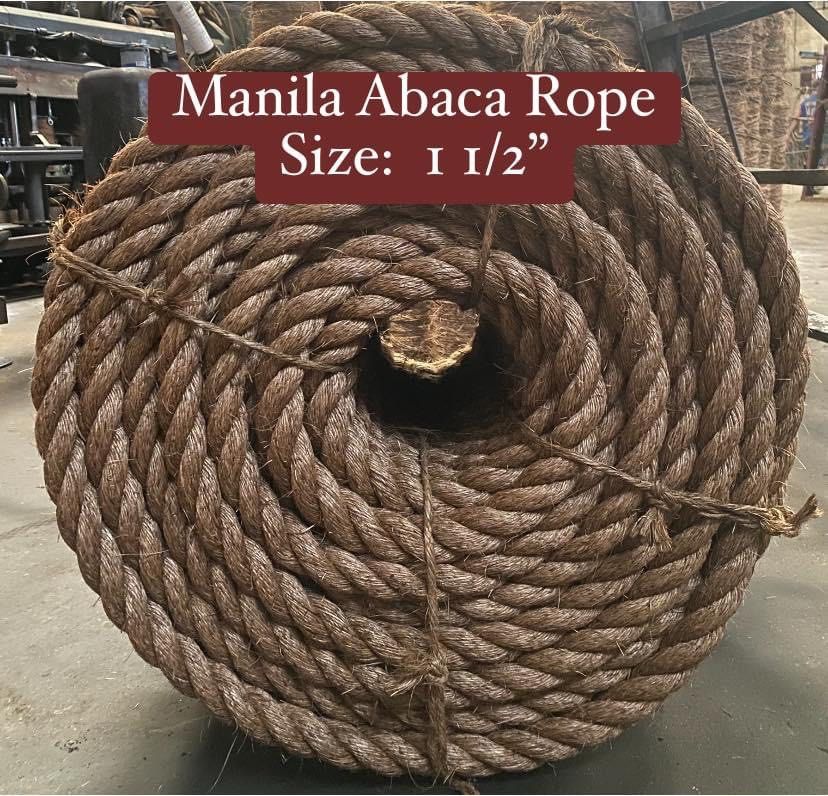 Abaca Rope/Hemp rope/Manila Rope, Commercial & Industrial, Construction