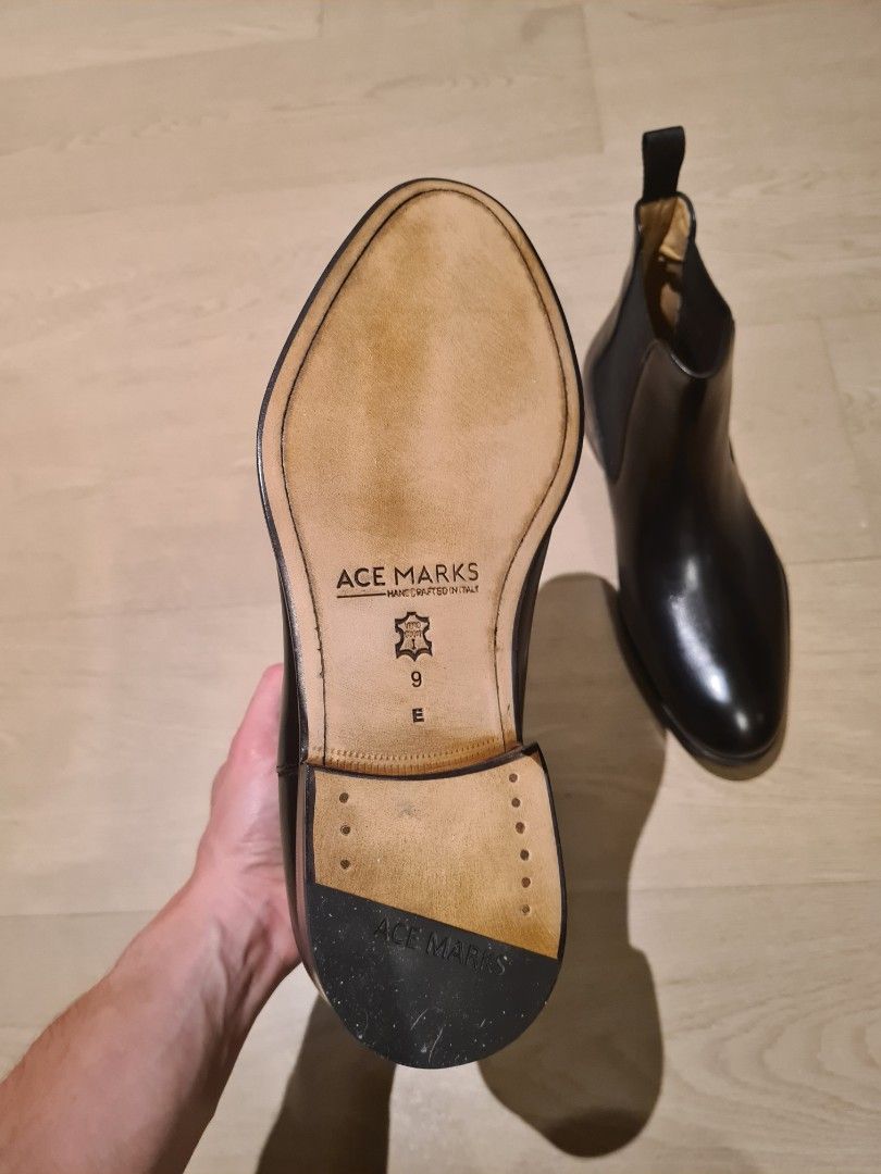 Ace Marks Chelsea Boots Italian Leather Carousell