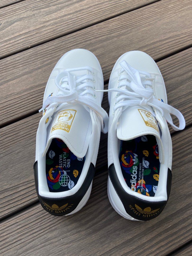 Stan smith w flower sales