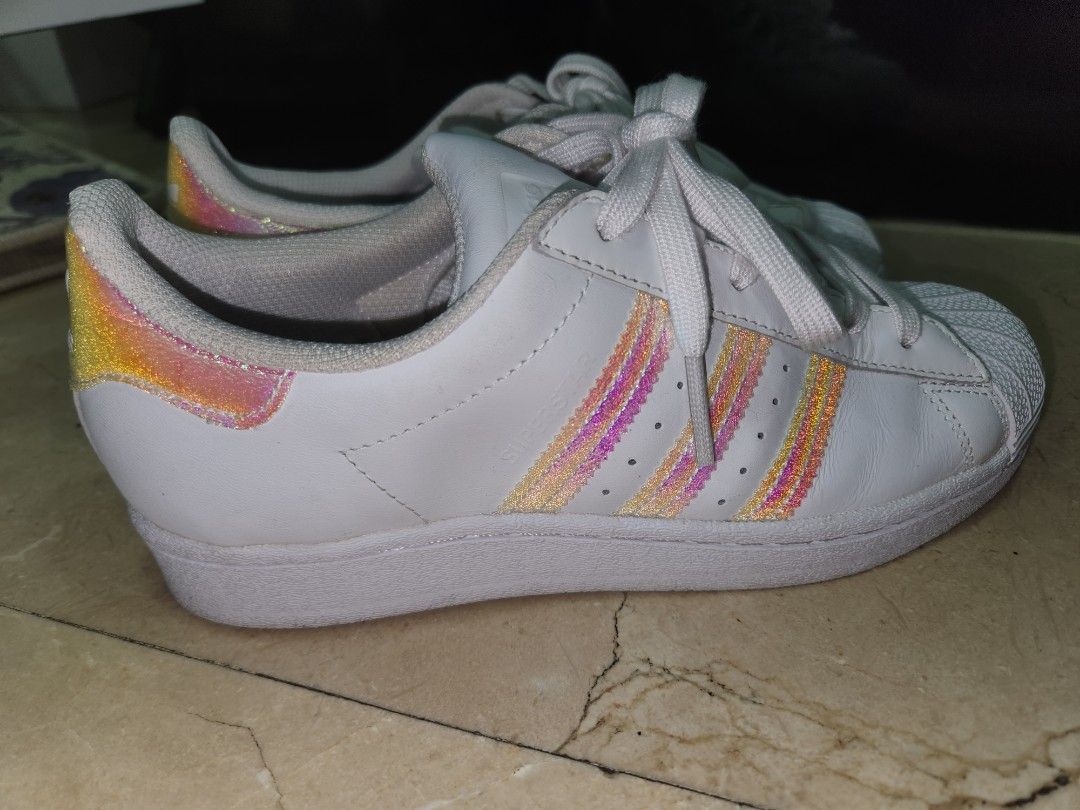 Adidas superstar cheap pink iridescent
