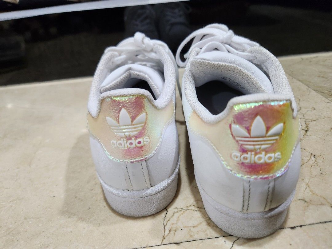 Adidas Superstars Holograpic Iridescent Women s Fashion Footwear
