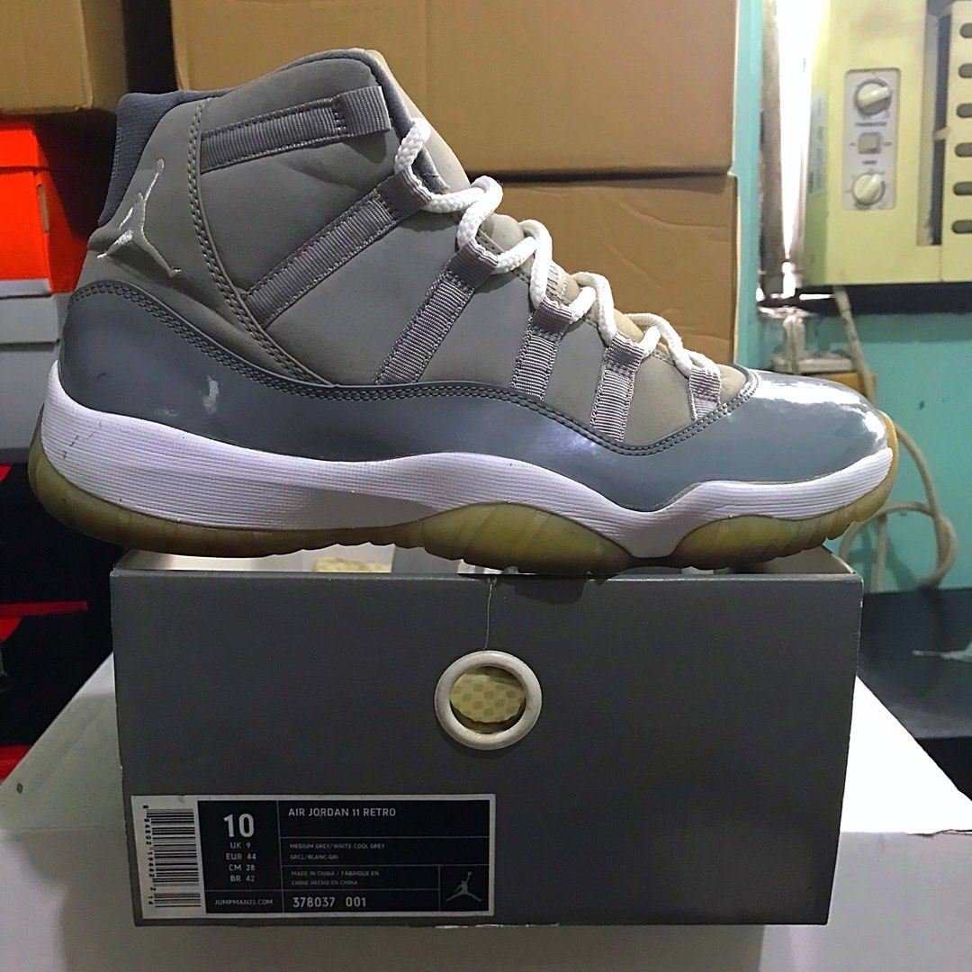 Air Jordan 11 Cool Grey 2010 Nike Size10