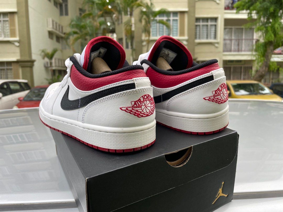 Nike air jordan 1 mid gym red/black-white 18 fa-i hotsell