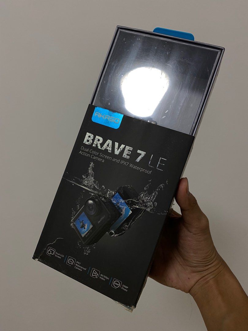 AKASO BRAVE 7 LE, Photography, Cameras on Carousell