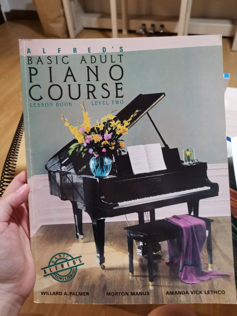 Alfred s basic adult piano course level 2 Hobbies Toys Music