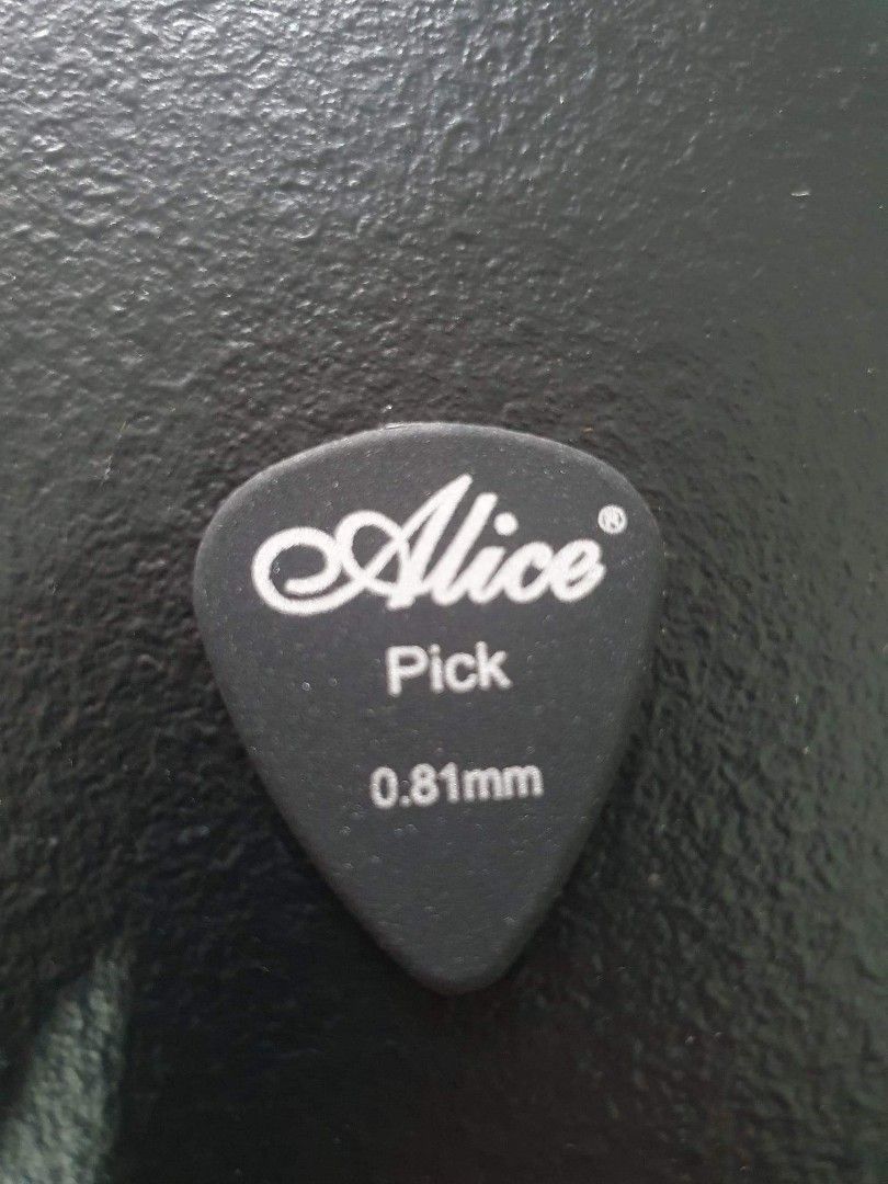 Alice Guitar Pick (Acoustic, Electric, Bass), Hobbies & Toys, Music