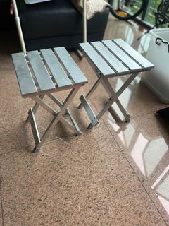 Aluminium foldable stool