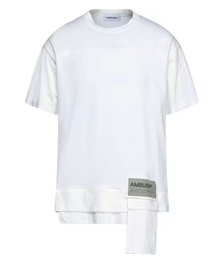AMBUSH basic tee (Category: Tshirts & Polo Shirts) located in Singapore. Submitted by chia1977 (Listing ID 1213424089, Image 1). Description: Ambush basic tee Condition : New Size : L Item on hand, can deal immediately..