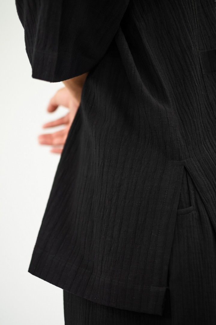 Ana Abu Unisex Kimono (Black), Women's Fashion, Coats, Jackets and ...