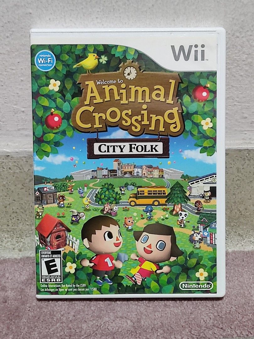 Animal Crossing City Folk Nintendo Wii, Video Gaming, Video Games, Nintendo  on Carousell
