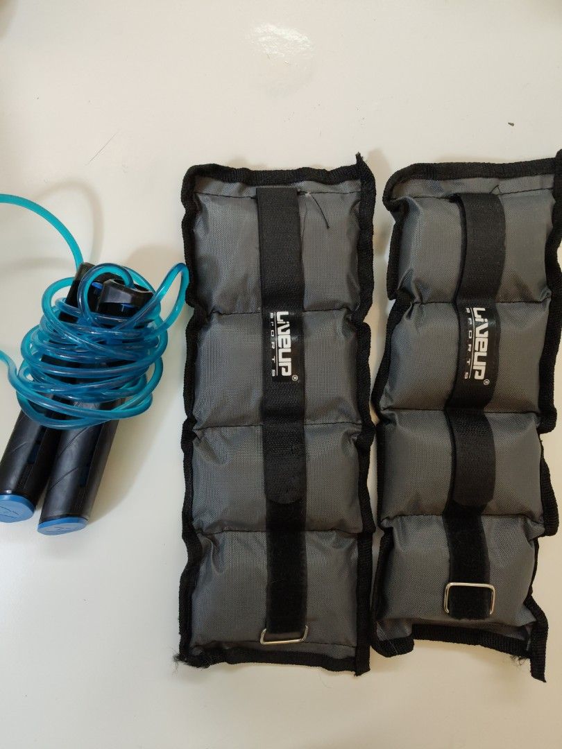 Jumping rope with ankle weights cheap