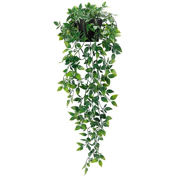 Artificial Hanging Plants Small Fake Potted Plants for Indoor Outdoor