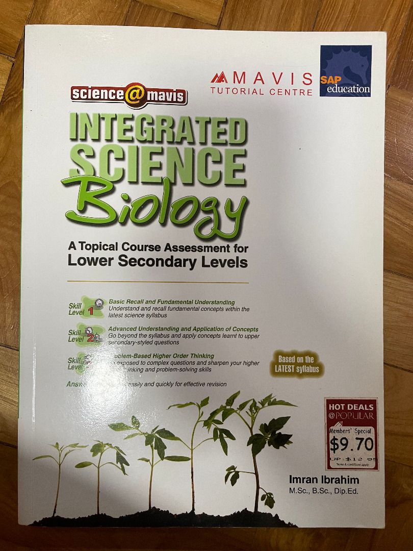 Assessments Books - Lower Secondary Integrated Science (Physics ...