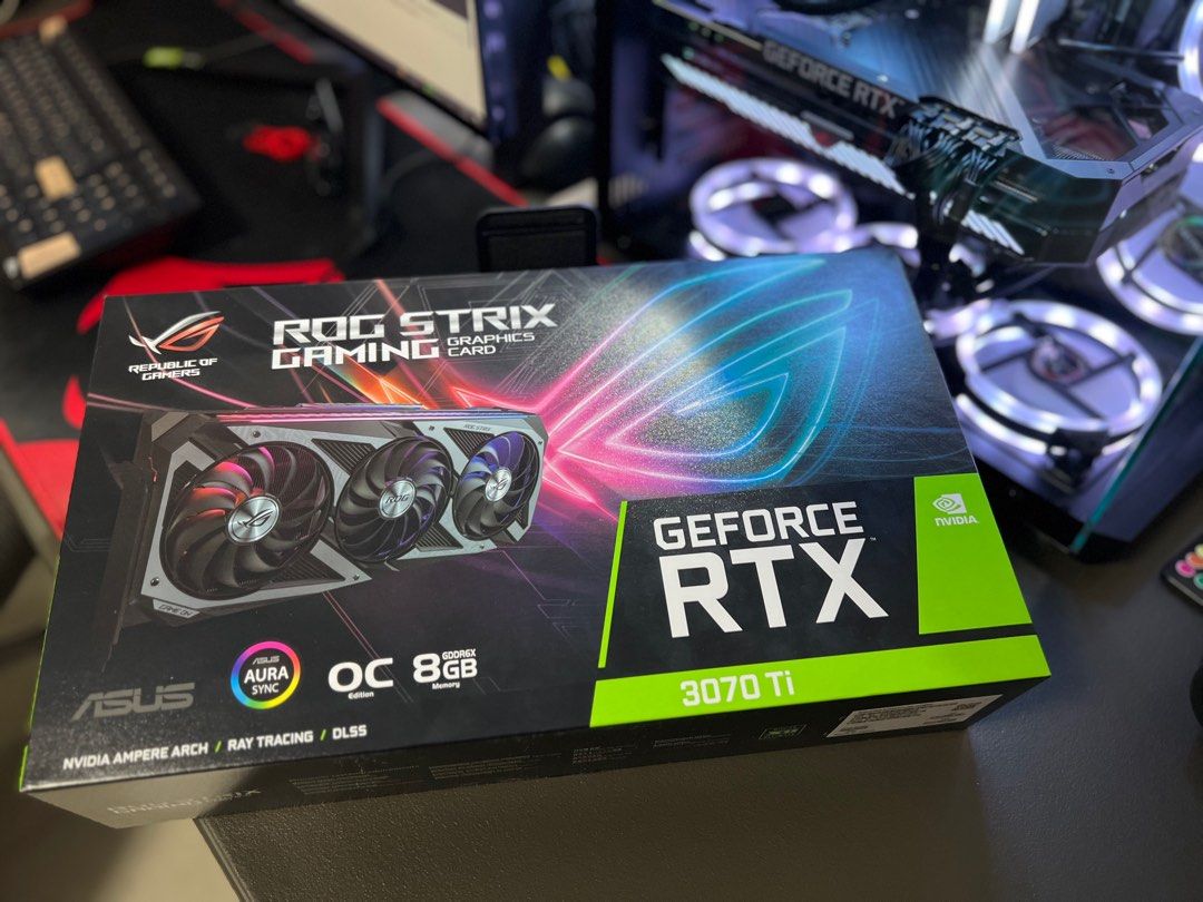 ASUS ROG STRIX RTX 3070 Ti OC, Computers & Tech, Parts & Accessories ...