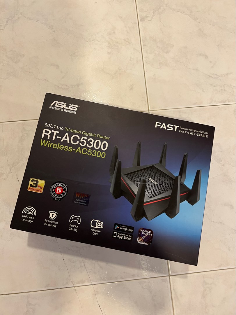ASUS RT-AC5300, Computers & Tech, Parts & Accessories, Networking on ...
