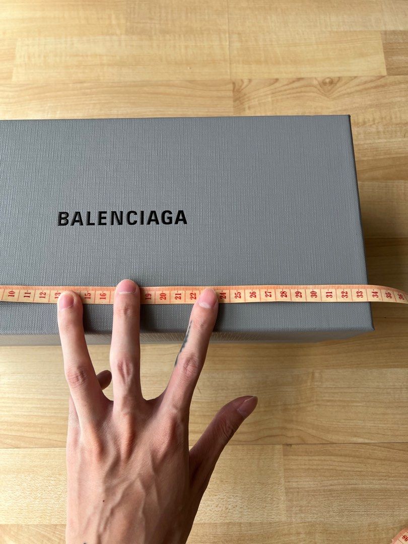 Authentic Balenciaga box Luxury Accessories on Carousell