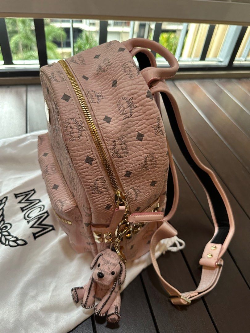 Authentic Brand New MCM Backpack with Dog plush