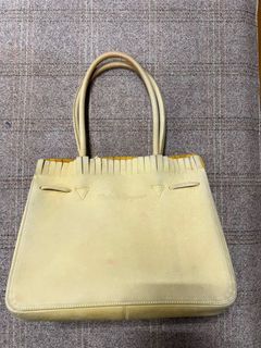 Authentic Salvatore Ferragamo Suede Fringe Tote