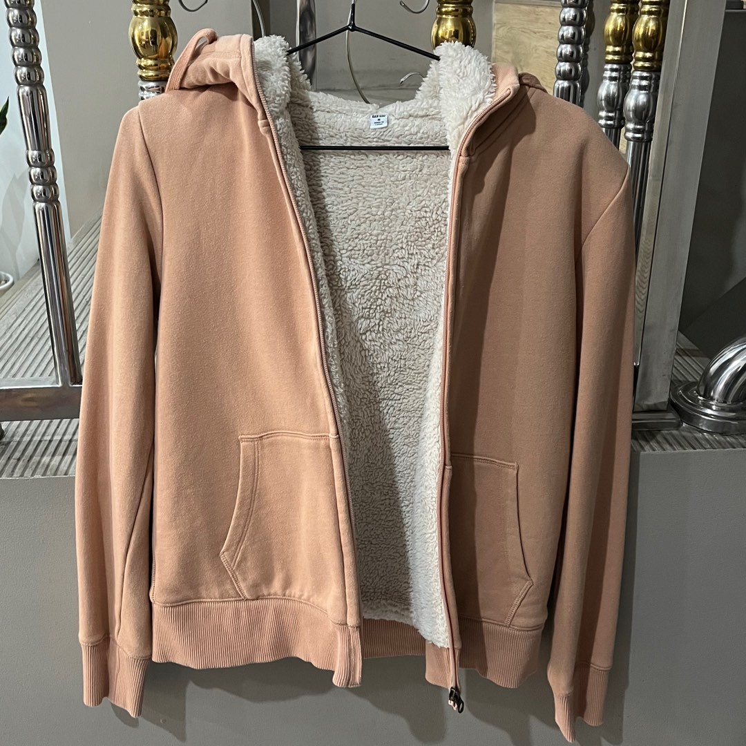 Authentic Uniqlo FurLined Jacket, Women's Fashion, Coats, Jackets and