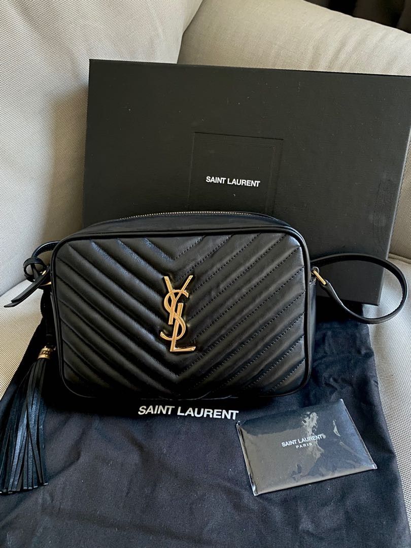 Authentic YSL Camera Bag, Luxury, Bags & Wallets on Carousell