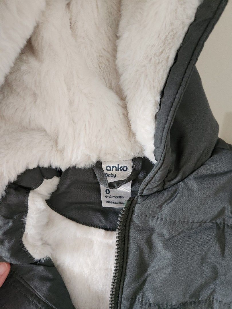 Winter jacket for best sale 12 month old