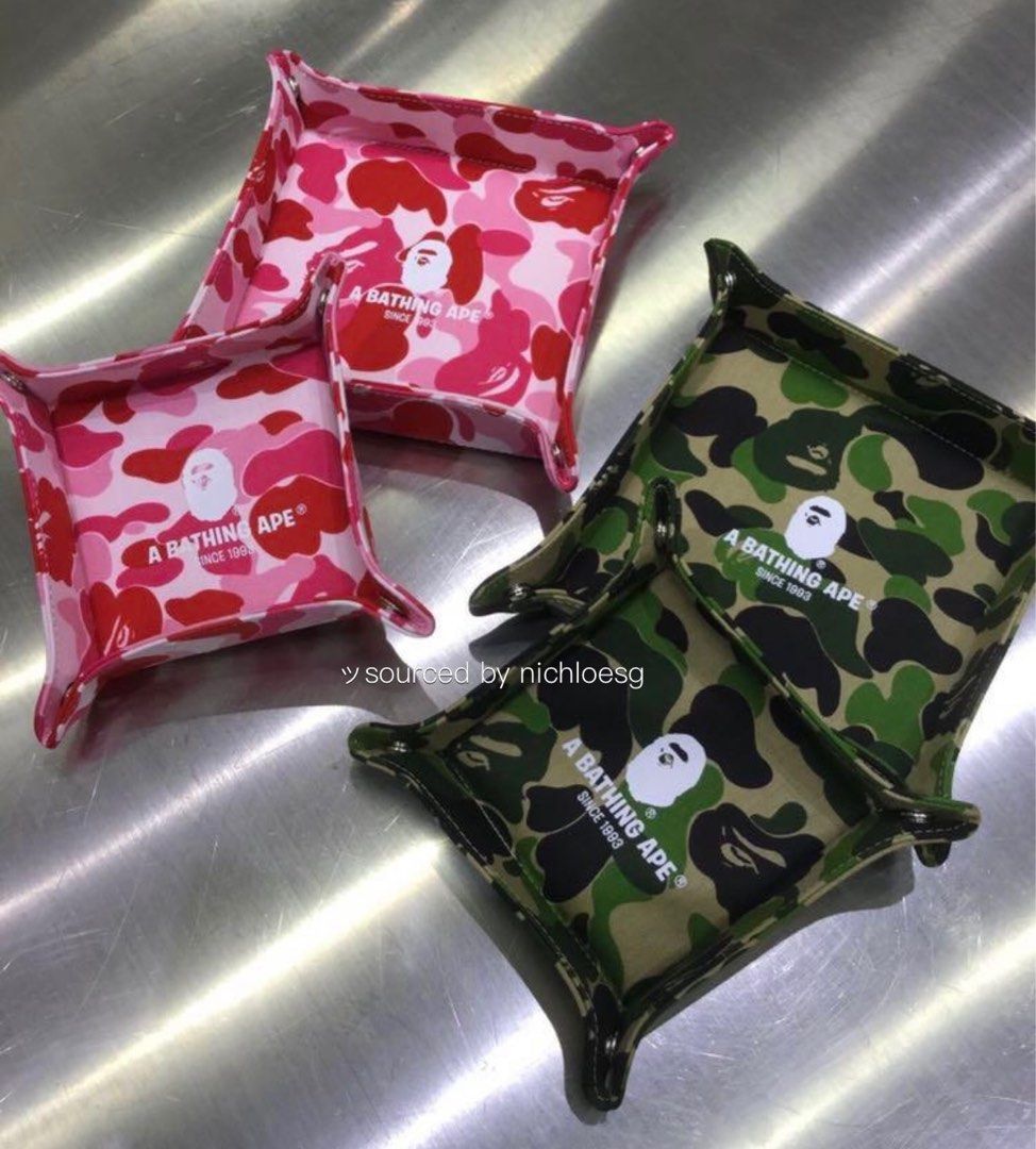 BAPE ABC CAMO TRAY, Women's Fashion, Jewelry & Organisers