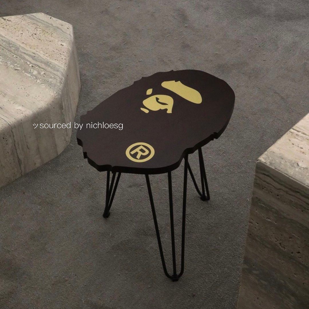 BAPE APE HEAD SIDE TABLE, Furniture & Home Living, Furniture