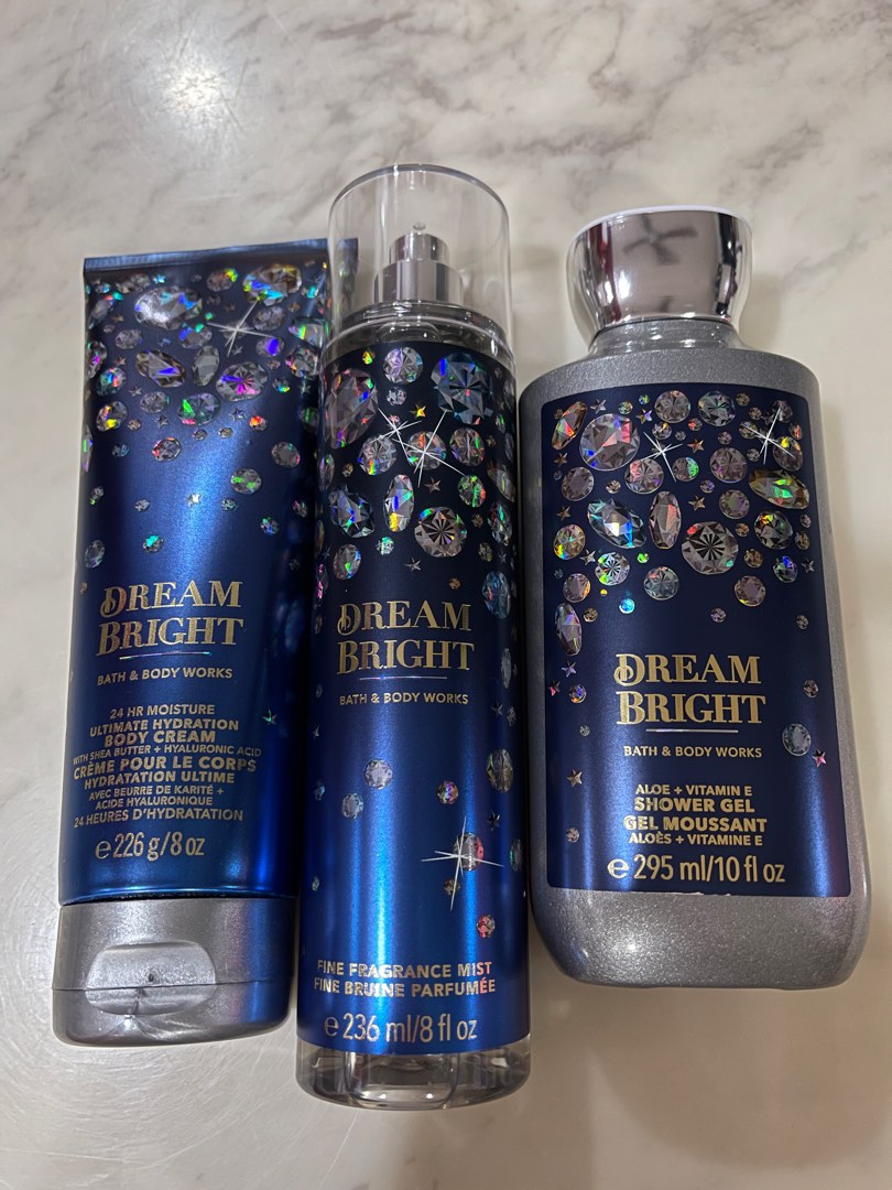Bath and Body Works Dream Bright Set, Beauty & Personal Care, Bath