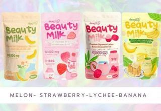 Beauty Milk ( Melon - Strawberry - Lychee - Banana )